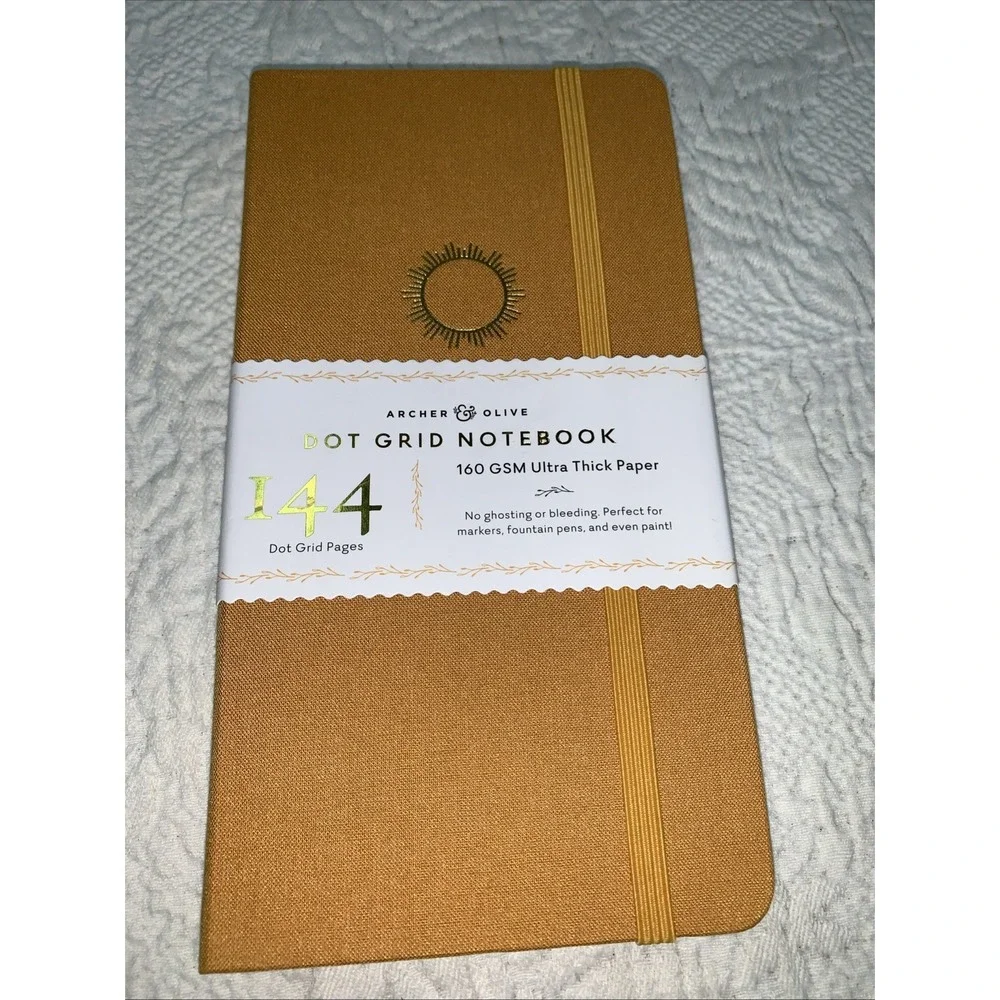 Archer & Olive Dot Grid Notebook 144 Ultra-Thick 160gsm Pages